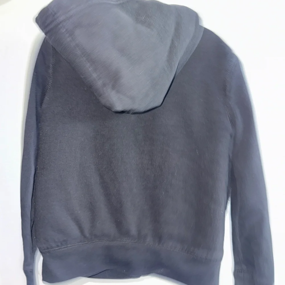 2/$15 GAP Kids Black Hoodie with Iridescent Logo